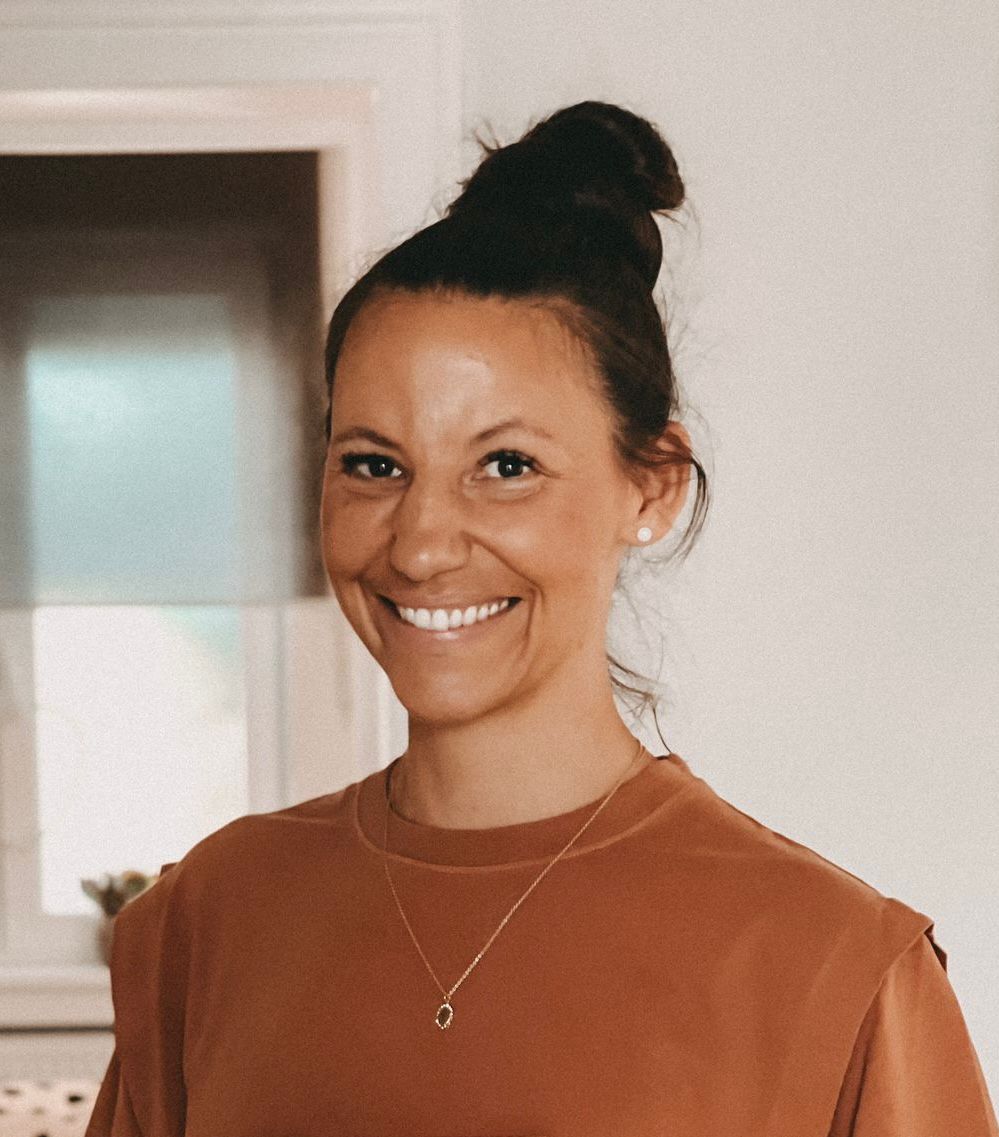 Christina Braun am Empfang